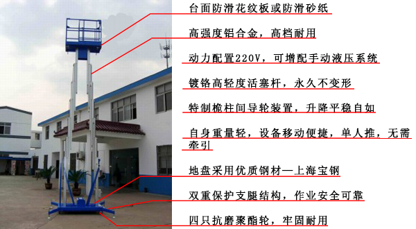 鋁合金升降機(jī)